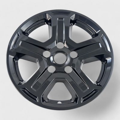 2018-2023 Jeep Wrangler 10 PCS Gloss Black Snap-on Wheel Skin Set