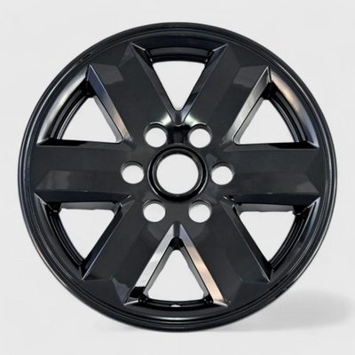 2021-24 Ford F-150 8 PCS Gloss Black Snap-on Wheel Skin Set