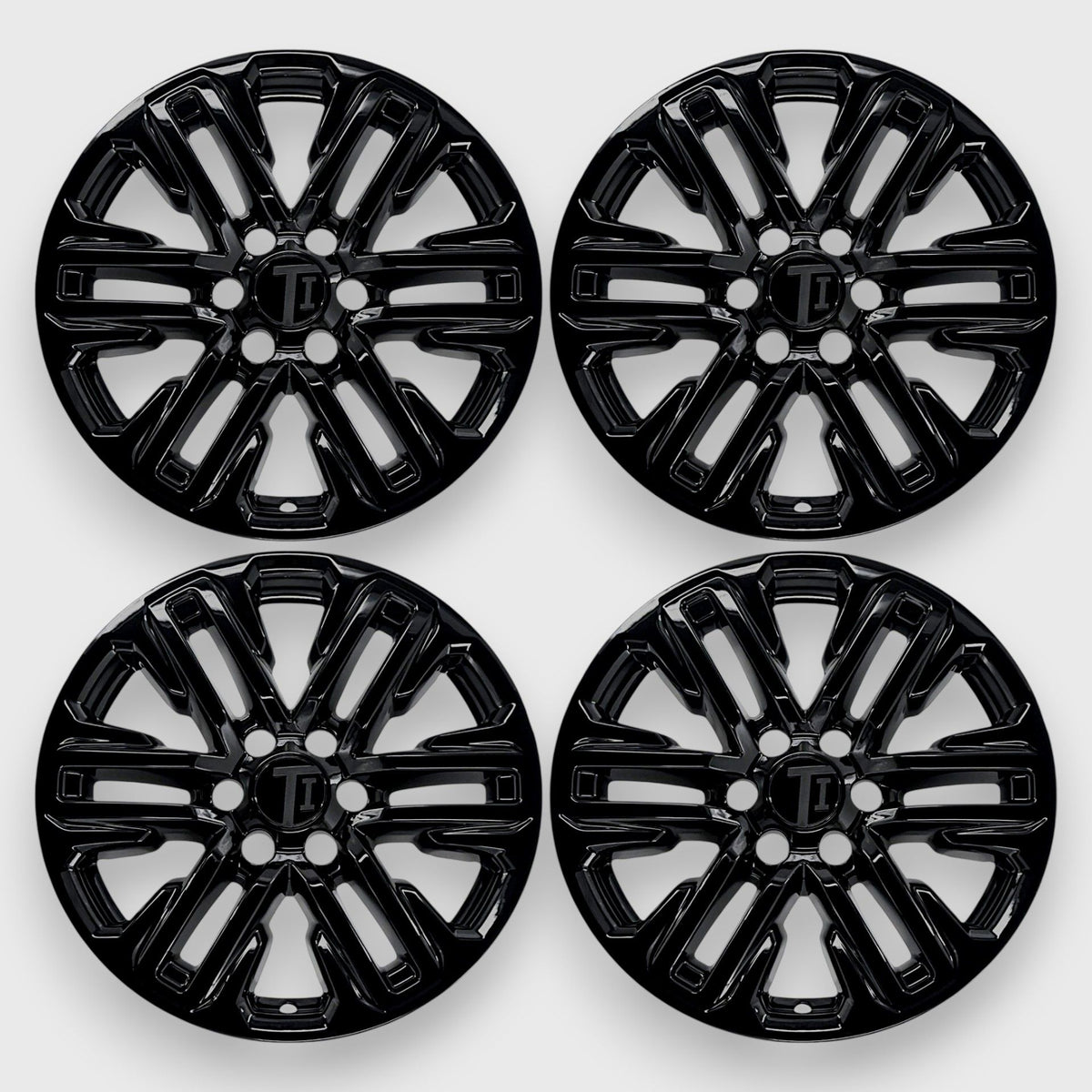 Trim Illusion WSK717-20BLK gloss black wheel skin set for 2021-2024 GMC Yukon and Yukon XL - image 2