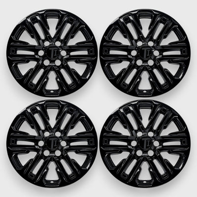 Trim Illusion WSK717-20BLK gloss black wheel skin set for 2021-2024 GMC Yukon and Yukon XL - image 2