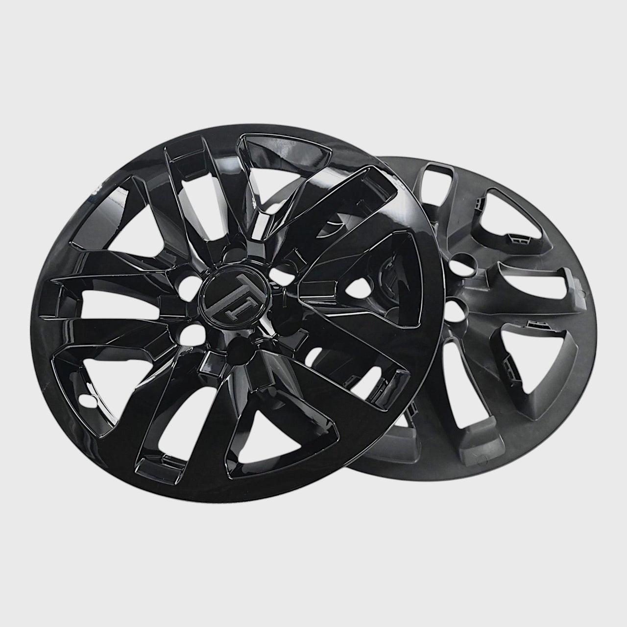 WSK724-18BLK 19-21 Chevrolet Silverado 1500, 21-24 Chevrolet Suburban/Tahoe 8 PCS Gloss Black Snap-on Wheel Skin Set