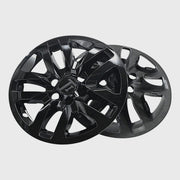 WSK724-18BLK 19-21 Chevrolet Silverado 1500, 21-24 Chevrolet Suburban/Tahoe 8 PCS Gloss Black Snap-on Wheel Skin Set