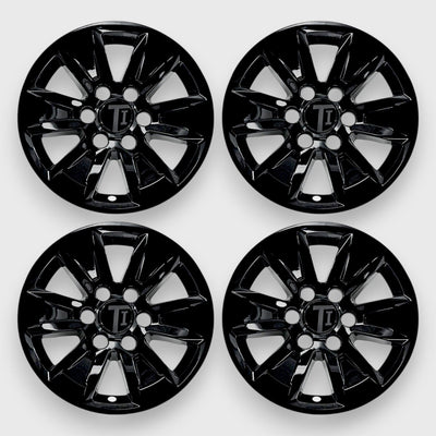 Trim Illusion WSK729-17BLK gloss black wheel skin set for 2019-2026 Chevrolet Silverado 1500 and GMC Sierra 1500 - image 3