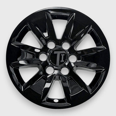 Trim Illusion WSK729-17BLK gloss black wheel skin set for 2019-2026 Chevrolet Silverado 1500 and GMC Sierra 1500 - image 2