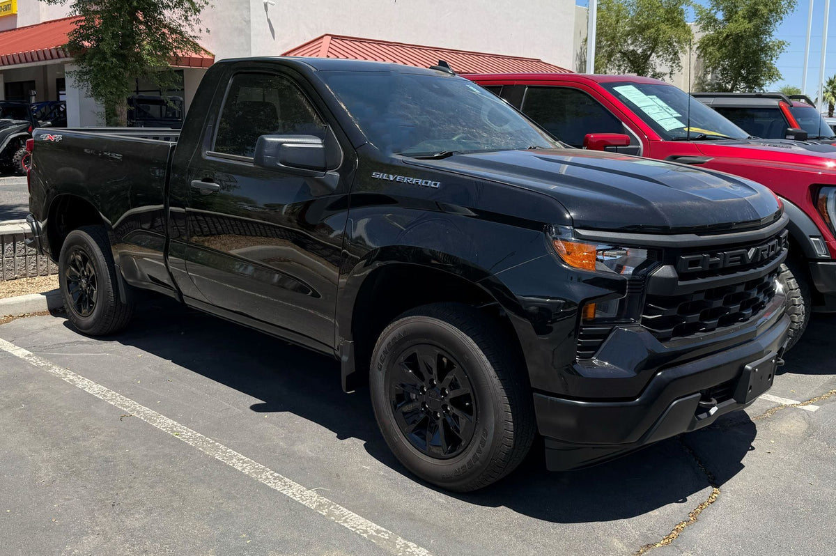 Trim Illusion WSK729-17BLK gloss black wheel skin set for 2019-2026 Chevrolet Silverado 1500 and GMC Sierra 1500 - image 6