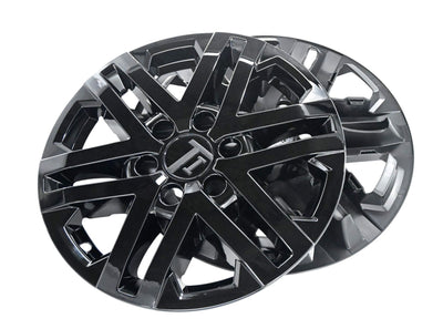 Trim Illusion WSK736-18BLK gloss black wheel skin set for 2022-2026 Toyota Tundra - image 1