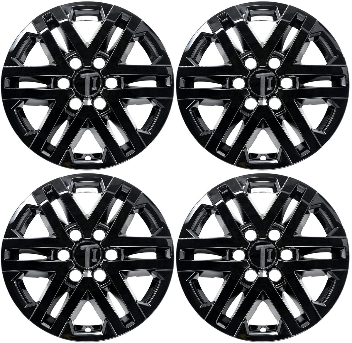 Trim Illusion WSK736-18BLK gloss black wheel skin set for 2022-2026 Toyota Tundra - image 3