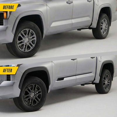 Trim Illusion WSK736-18BLK gloss black wheel skin set for 2022-2026 Toyota Tundra - image 12