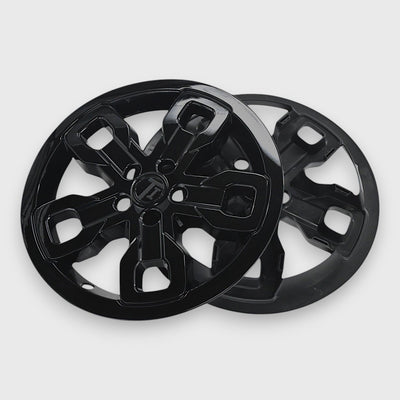Trim Illusion WSK740-17BLK gloss black wheel skin set for 2021-2024 Ford Bronco Sport - image 1