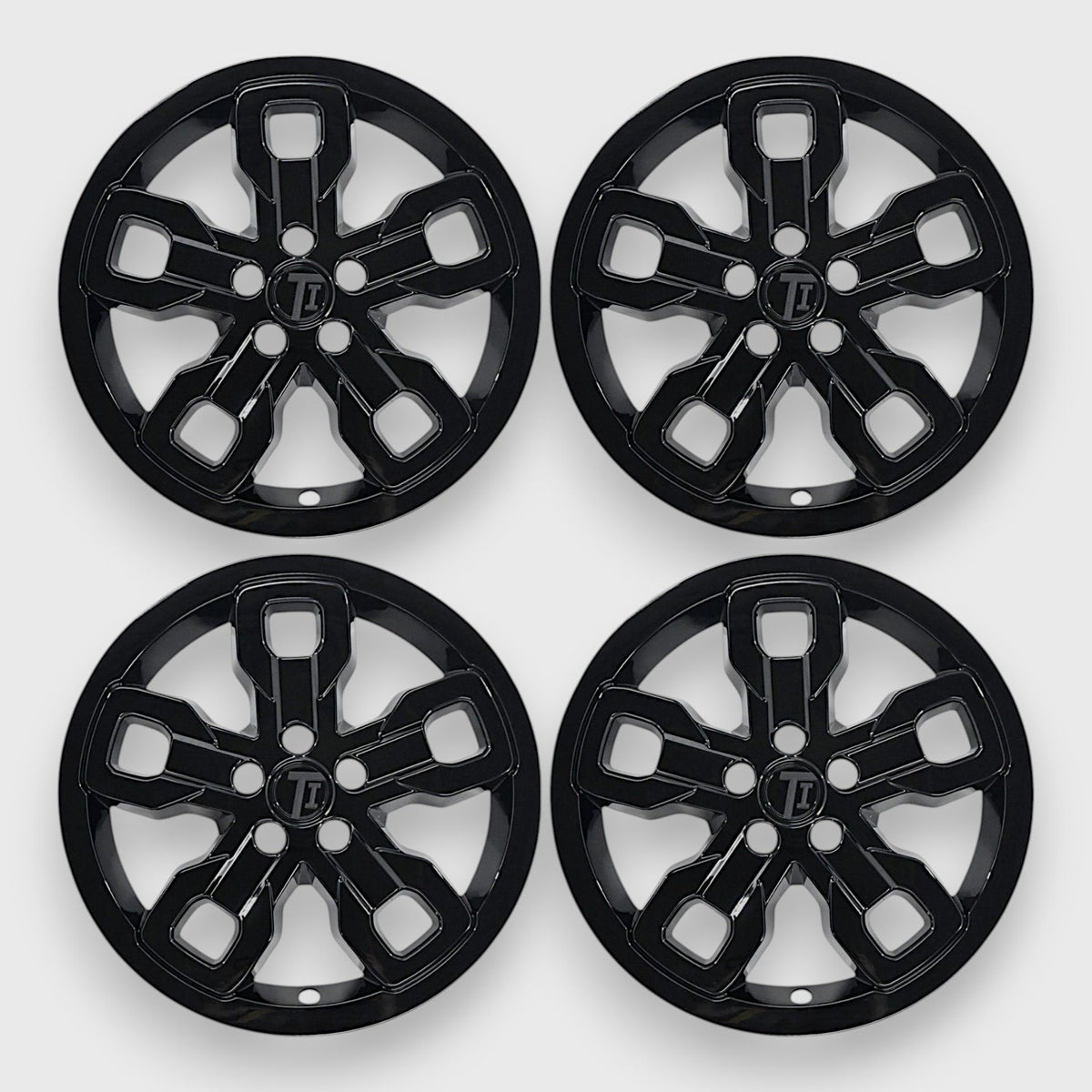 Trim Illusion WSK740-17BLK gloss black wheel skin set for 2021-2024 Ford Bronco Sport - image 3