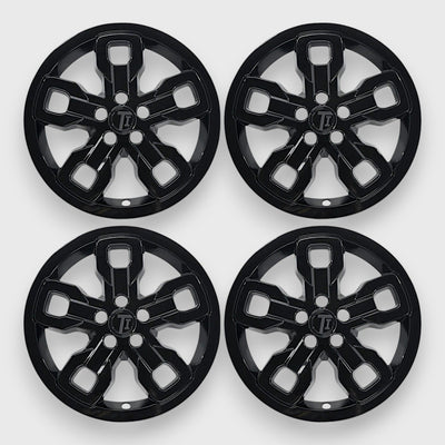 Trim Illusion WSK740-17BLK gloss black wheel skin set for 2021-2024 Ford Bronco Sport - image 3