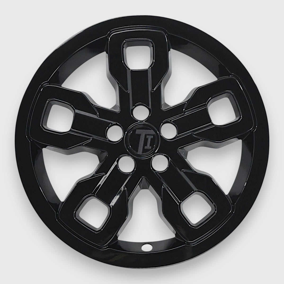 Trim Illusion WSK740-17BLK gloss black wheel skin set for 2021-2024 Ford Bronco Sport - image 2
