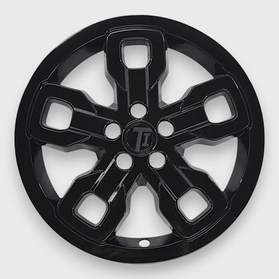 Trim Illusion WSK740-17BLK gloss black wheel skin set for 2021-2024 Ford Bronco Sport - image 2