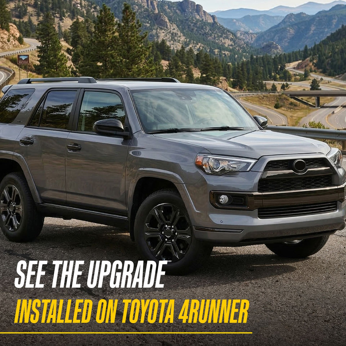Trim Illusion WSK741-17BLK gloss black wheel skin set for 2014-2024 Toyota 4Runner - image 12
