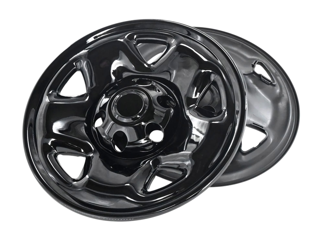 Trim Illusion WSK744-16BLK gloss black wheel skin set for 2006-2023 Toyota Tacoma - image 1