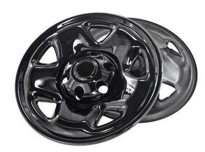 Trim Illusion WSK744-16BLK gloss black wheel skin set for 2006-2023 Toyota Tacoma - image 1