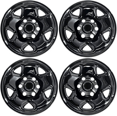 Trim Illusion WSK744-16BLK gloss black wheel skin set for 2006-2023 Toyota Tacoma - image 2