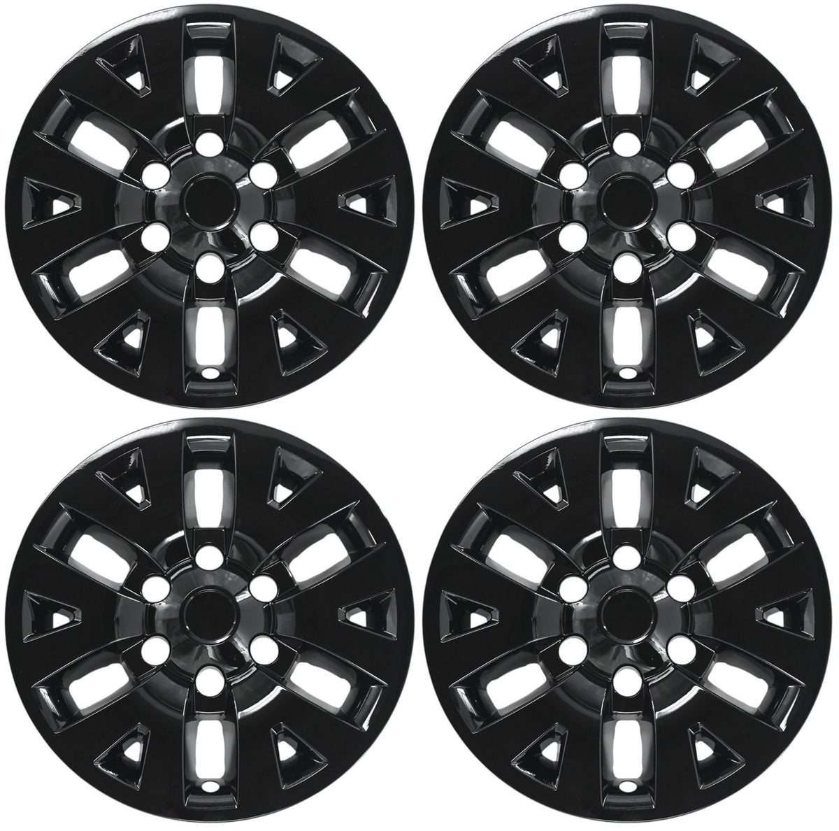Trim Illusion WSK756-16BLK gloss black wheel skin set for 2016-2023 Toyota Tacoma - image 2