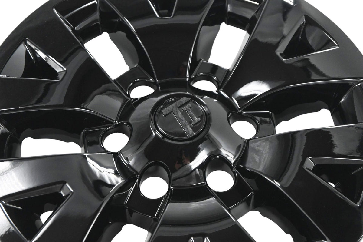 Trim Illusion WSK756-16BLK gloss black wheel skin set for 2016-2023 Toyota Tacoma - image 3
