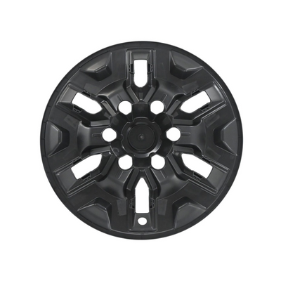 2016-23 Toyota Tacoma 8 PCS Gloss Black Snap-on Wheel Skin Set