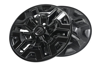 Trim Illusion WSK761-16BLK gloss black wheel skin set for 2016-2023 Toyota Tacoma - image 1