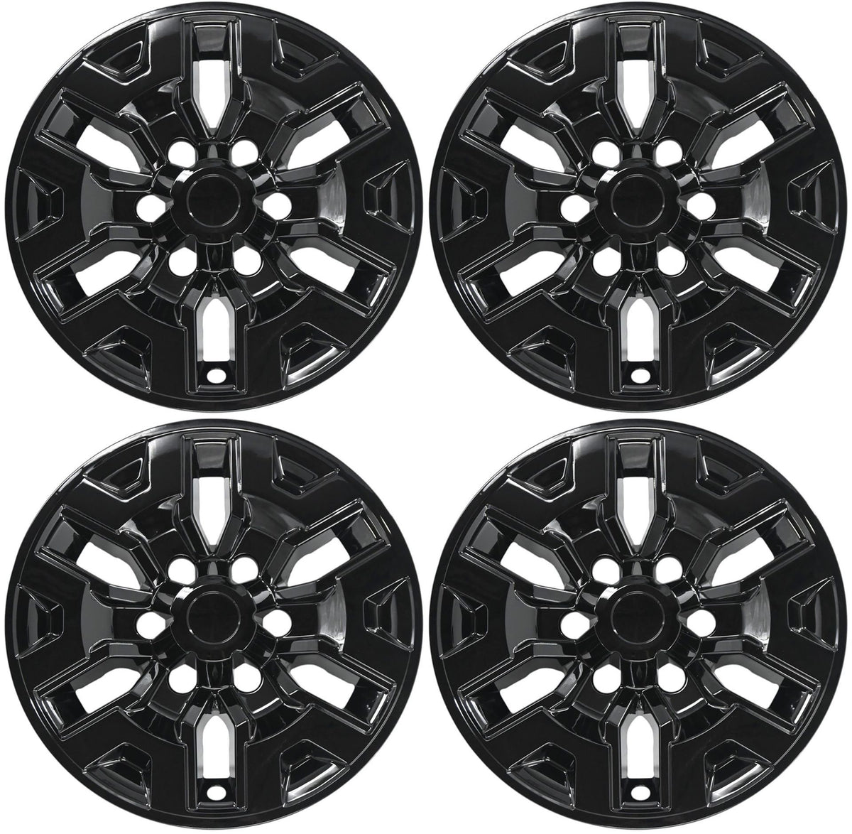Trim Illusion WSK761-16BLK gloss black wheel skin set for 2016-2023 Toyota Tacoma - image 3