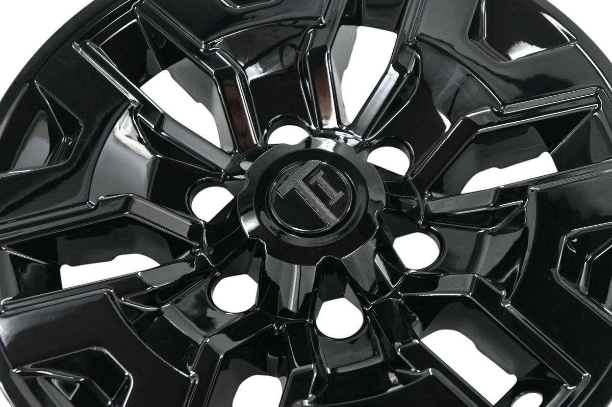 Trim Illusion WSK761-16BLK gloss black wheel skin set for 2016-2023 Toyota Tacoma - image 4