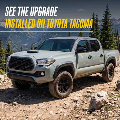 Trim Illusion WSK761-16BLK gloss black wheel skin set for 2016-2023 Toyota Tacoma - image 12