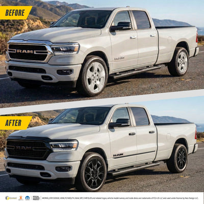 Trim Illusion WSK762-18BLK gloss black wheel skin set for 2019-2026 Ram 1500 - image 11