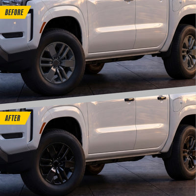 Trim Illusion WSK816-17BLK gloss black wheel skin set for 2025-2026 Nissan Frontier - image 11