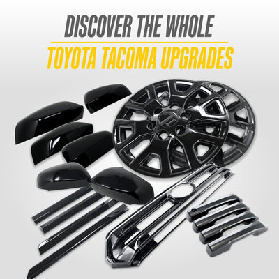 Trim Illusion WSK833-17BLK gloss black wheel skin set for 2024-2026 Toyota Tacoma - image 7