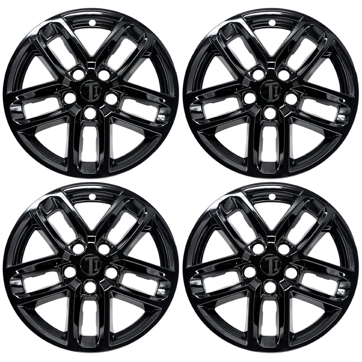 Trim Illusion WSK845-18BLK gloss black wheel skin set for 2022-2026 Jeep Grand Cherokee L and Grand Cherokee - image 13
