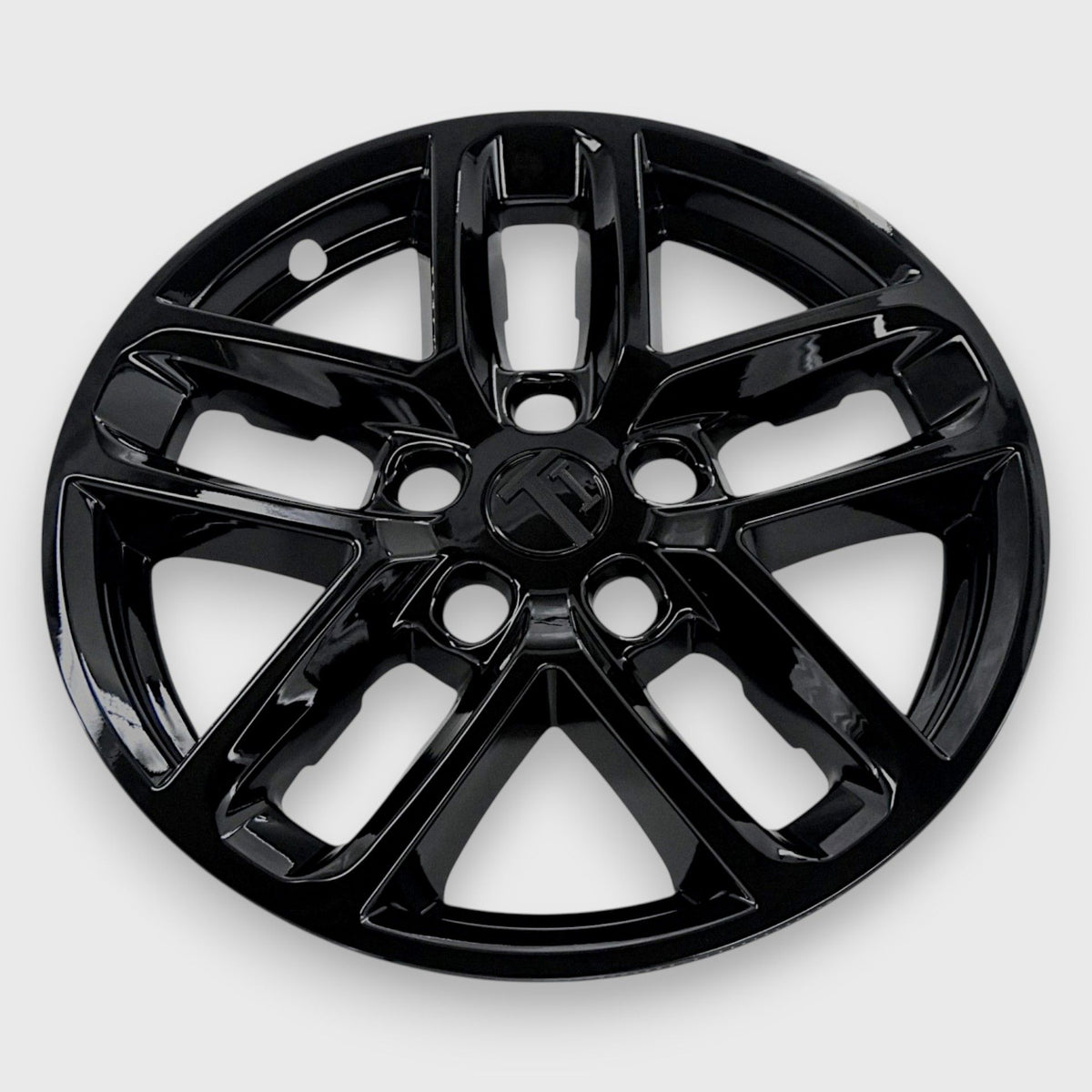 Trim Illusion WSK845-18BLK gloss black wheel skin set for 2022-2026 Jeep Grand Cherokee L and Grand Cherokee - image 3