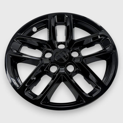 Trim Illusion WSK845-18BLK gloss black wheel skin set for 2022-2026 Jeep Grand Cherokee L and Grand Cherokee - image 3