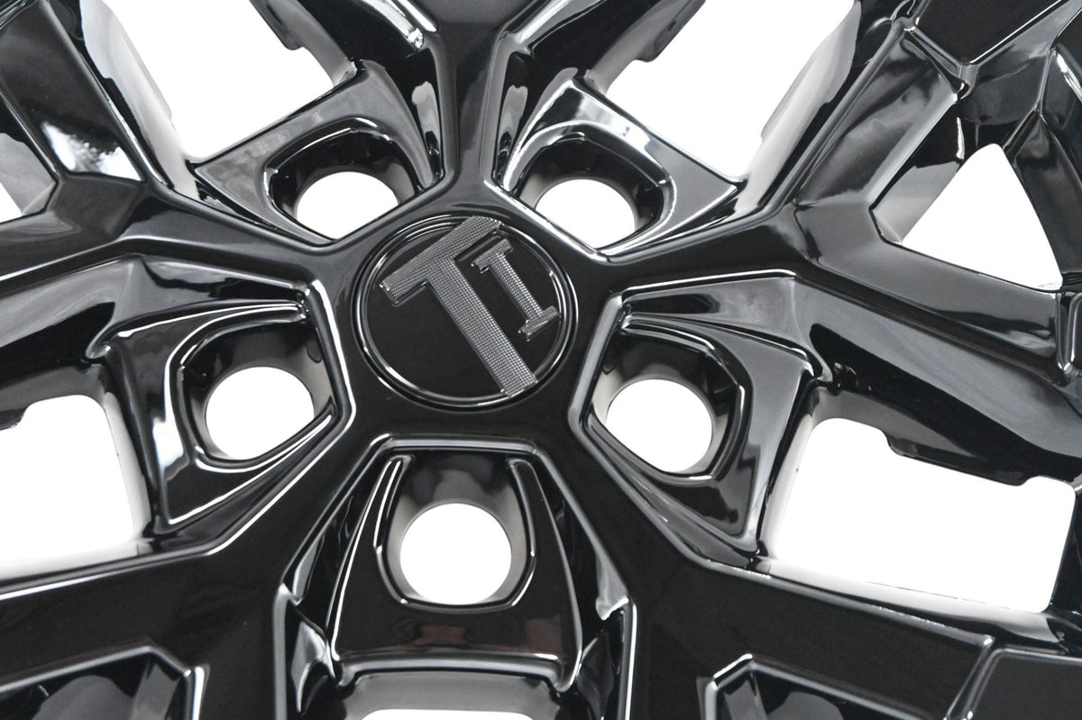 Trim Illusion WSK852-17BLK gloss black wheel skin set for 2024-2026 Jeep Wrangler and Gladiator - image 4