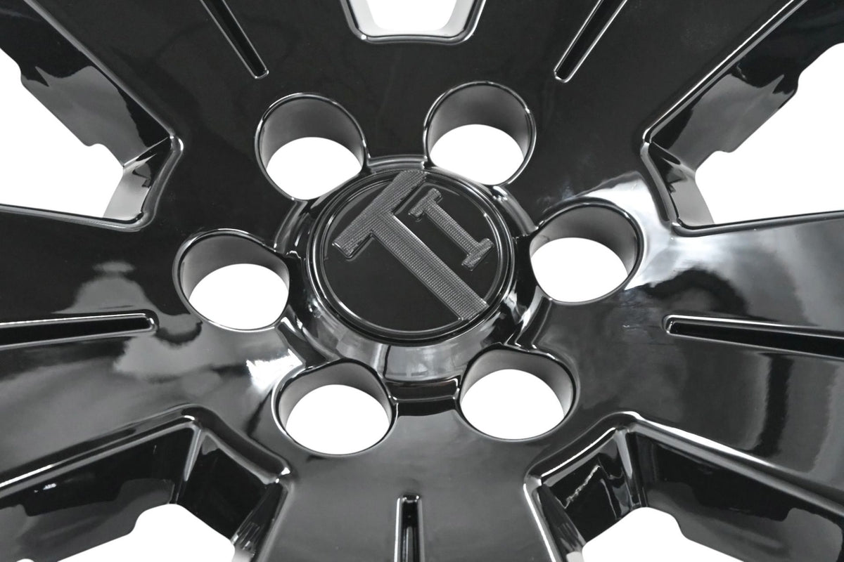 Trim Illusion WSK865-17BLK gloss black wheel skin set for 2015-2022 Chevrolet Colorado - image 4