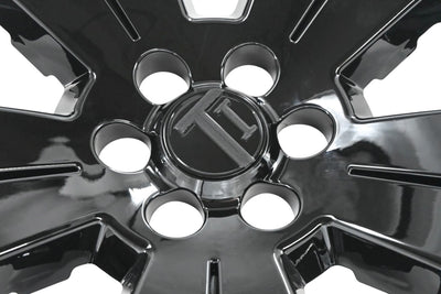 Trim Illusion WSK865-17BLK gloss black wheel skin set for 2015-2022 Chevrolet Colorado - image 4