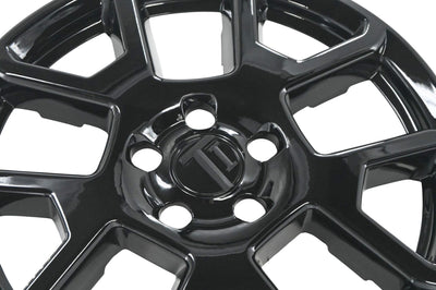 Trim Illusion WSK875-17BLK gloss black wheel skin set for 2019-2024 Jeep Renegade - image 3