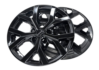 Trim Illusion WSK881-18BLK gloss black wheel skin set for 2022-2026 Jeep Grand Cherokee - image 1