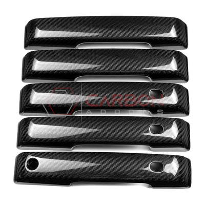 Real Carbon Fiber Exterior Door Handle Covers For 2021+ Ford Bronco