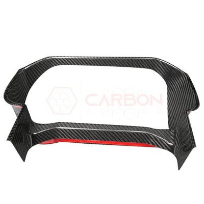 Real Carbon Fiber Gauge Cluster Dash Trim Cover For 2021+ Bronco