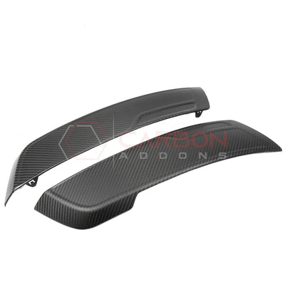 Real Carbon Fiber Rear Wheel Fender Flare Trim Insert For 2021–2024 Ford Bronco Raptor