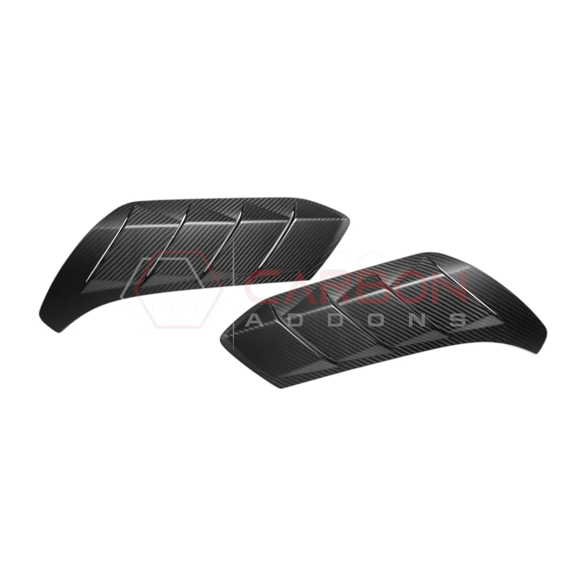 Real Carbon Fiber Fender Vent Trim Covers For 2021+ Bronco Raptor