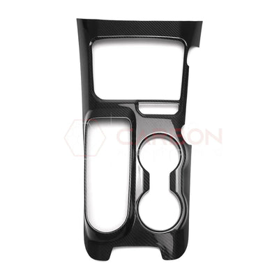 Real Carbon Fiber Center Console Cover For 2021-2024 Ford Bronco