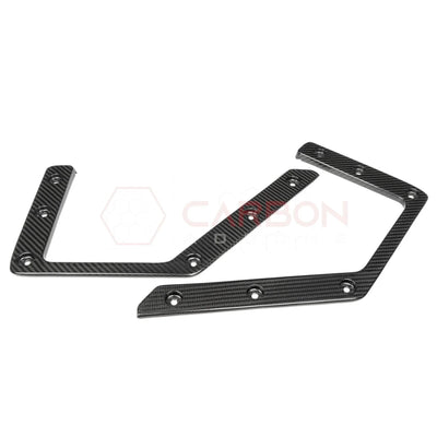 Real Carbon Fiber Front Door Storage Pocket Net  Frame For 2021–2025 Ford Bronco | Direct Replacement