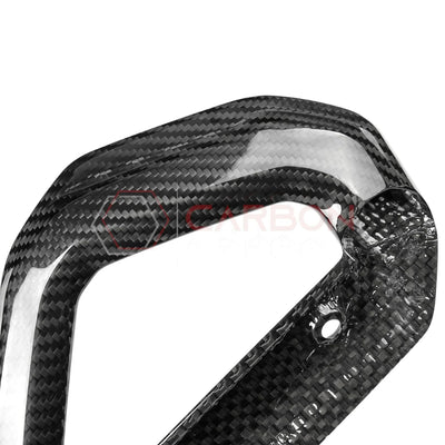 Real Carbon Fiber Center Console Grab Handle Trim For 2021–2025 Ford Bronco | Direct Replacement