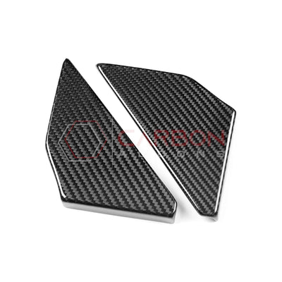 Real Carbon Fiber Rear Door Window Triangle Trim Covers For 2021–2025 Ford Bronco