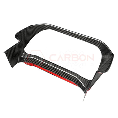 Real Carbon Fiber Gauge Cluster Dash Trim Cover For 2021+ Bronco
