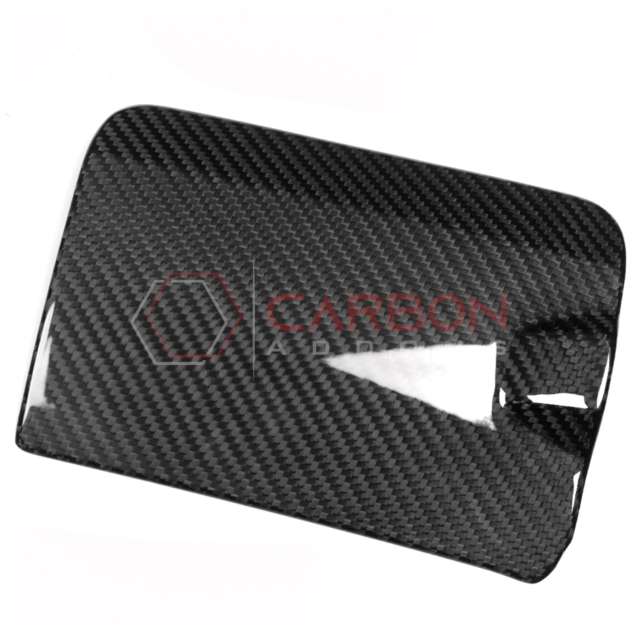 Real Carbon Fiber Gas Cap Cover For 2021–2026 Ford Bronco Raptor | Matte or Glossy Finish