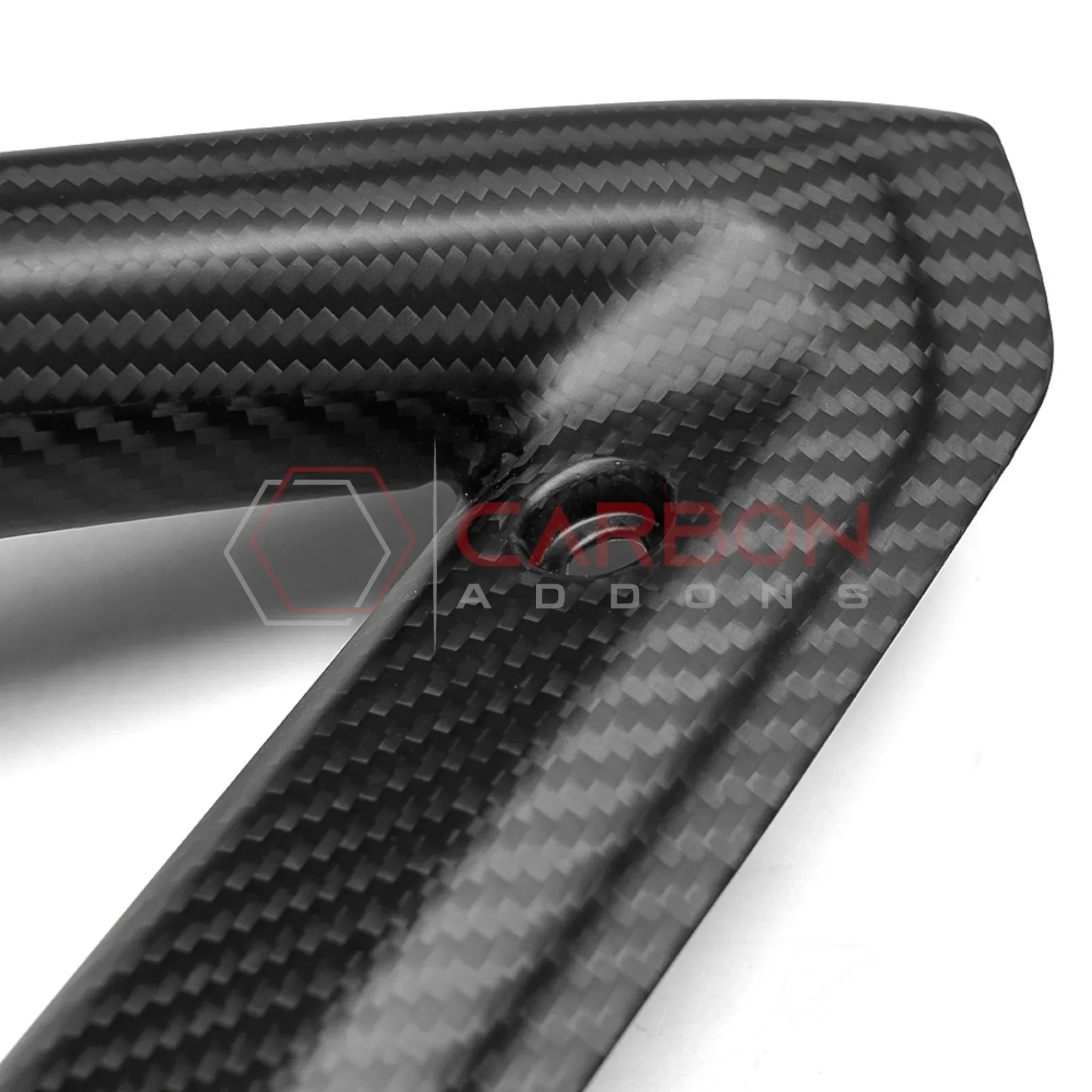 Real Carbon Fiber Center Console Grab Handle Trim For 2021–2025 Ford Bronco | Direct Replacement